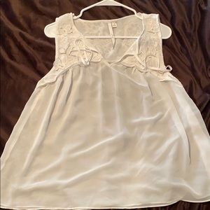 Sheer women’s tank top